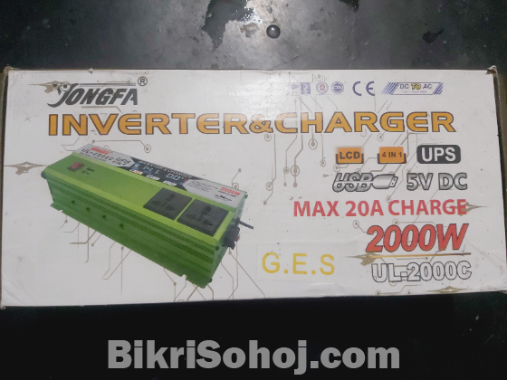 Brand new jongfa inverter& charger max 20 A charger 2000 W